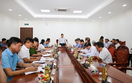 Nghệ An: Lãnh đạo UBND tỉnh kiểm tra hiện trường các công trình trọng điểm