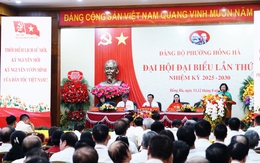 Đại hội Đảng bộ phường Hồng Hà lần thứ I tiến hành phiên trù bị