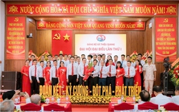 Thanh Hóa: Đại hội đại biểu Đảng bộ xã Thiệu Quang lần thứ I, nhiệm kỳ 2025-2030 thành công tốt đẹp