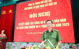 Văn phòng Cơ quan CSĐT Công an TP Cần Thơ sơ kết công tác 6 tháng đầu năm 2025