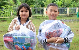“Siêu thị Măng Non 0 đồng” đến với thiếu nhi khó khăn trên địa bàn xã Phú Hữu