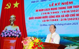 Cà Mau họp mặt kỷ niệm 80 năm Cách mạng Tháng Tám và Quốc khánh 2/9