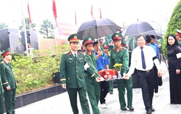 Đồng Nai: Tổ chức viếng, truy điệu, an táng và tiễn đưa 30 hài cốt liệt sĩ về đất mẹ