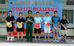 BĐBP TP Cần Thơ giao lưu thi đấu Pickleball chào mừng Quốc khánh 2/9