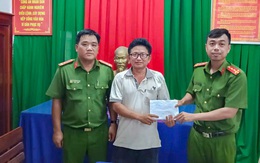 TP Cần Thơ: Công an phường Tân Lộc kịp thời xác minh, trao trả tài sản của người dân đánh rơi