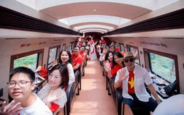 Đoàn tàu du lịch Hà Nội 5 Cửa Ô sẽ chính thức khai thác thương mại từ 3/9