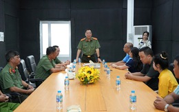 Công an TP Cần Thơ làm việc với Công an khu công nghiệp Sông Hậu