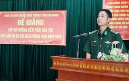 BĐBP tỉnh An Giang: Bế giảng lớp bồi dưỡng kiến thức dân tộc năm 2025