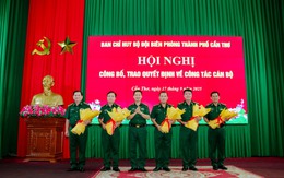 BĐBP TP Cần Thơ trao quyết định về công tác cán bộ