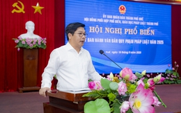 Thành phố Huế: Hội nghị triển khai Luật Ban hành văn bản quy phạm pháp luật năm 2025