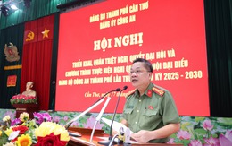 Đảng ủy Công an TP Cần Thơ quán triệt, triển khai Nghị quyết ĐHĐB Đảng bộ Công an thành phố
