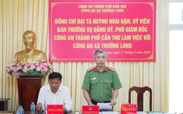 Công an TP. Cần Thơ: Kiểm tra toàn diện tại Công an xã Trường Long