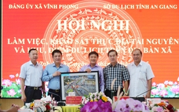 Sở Du lịch An Giang: Khảo sát thực địa các khu, điểm du lịch tại xã Vĩnh Phong