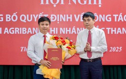 Công bố quyết định nhân sự tại Agribank Bắc Thanh Hóa
