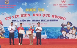 Sôi nổi Cuộc thi “Em yêu biển, đảo quê hương” tại các trường THCS trên địa bàn xã Bình Minh