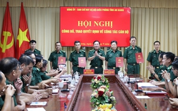 BĐBP tỉnh An Giang: Trao quyết định về công tác cán bộ