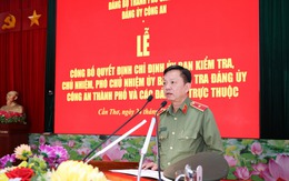Cần Thơ: Công bố quyết định chỉ định UBKT Đảng ủy Công an thành phố
