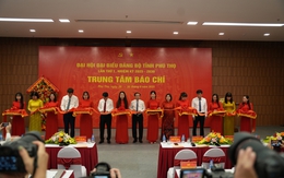 Khai trương Trung tâm báo chí phục vụ Đại hội Đại biểu Đảng bộ tỉnh Phú Thọ