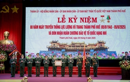 Thành phố Huế: Lực lượng vũ trang đón nhận Huân chương Bảo vệ Tổ quốc hạng Nhì