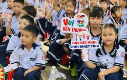 Vĩnh Long: Trường Tiểu học Tân Thạch B khai giảng năm học mới