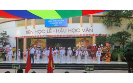 Trường THCS Đền Lừ: Học sinh náo nức dự Lễ khai giảng năm học mới 2025-2026