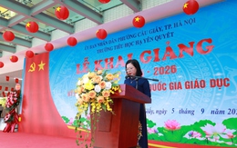 Trường Tiểu học Hạ Yên Quyết náo nức khai giảng năm học mới 2025 - 2026