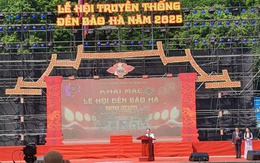 Lào Cai: Tưng bừng khai mạc Lễ hội đền Bảo Hà năm 2025
