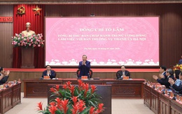 Tổng Bí thư Tô Lâm làm việc với Hà Nội về quy hoạch tổng thể Thủ đô tầm nhìn 100 năm