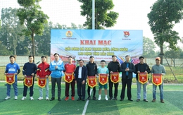 Bắc Ninh: Khai mạc Giải bóng đá nam thanh niên, công nhân lao động năm 2026