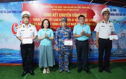 Tổng kết Đoàn công tác đi thăm, chúc Tết các đảo Tây Nam