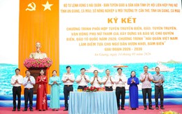 Bộ Tư lệnh Vùng 5 Hải quân sơ kết công tác phối hợp tuyên truyền biển, đảo năm 2025