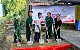 Khởi công xây dựng nhà “Đại đoàn kết” cho người nghèo khu vực biên giới biển