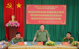 Công an TP Cần Thơ: Kiểm tra công tác bảo đảm ANTT phục vụ Đại hội XIV của Đảng