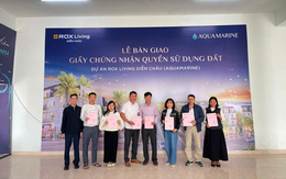 Đón sóng kiều hối cuối năm: ROX Living Diễn Châu ghi điểm tuyệt đối nhờ pháp lý chuẩn