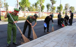 Tuổi trẻ Công an An Giang ra quân “Ngày Thanh niên cùng hành động” chào mừng thành công Đại hội XIV của Đảng