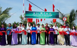 Cà Mau: Khánh thành cầu Rạch Cái Nhum tại xã Lương Thế Trân