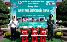 Chăm lo Tết cho các hộ dân có hoàn cảnh khó khăn trên địa bàn xã Lai Hòa