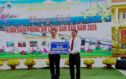 Mang mùa xuân ấm áp đến với bà con nhân dân xã đảo Cù Lao Dung