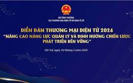 Sắp diễn ra Diễn đàn "Toàn cảnh Thương mại điện tử 2026"