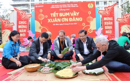 Phó Bí thư Tỉnh ủy Bắc Ninh thăm, chúc Tết đoàn viên, người lao động Tập đoàn Khoa học Kỹ thuật Hồng Hải