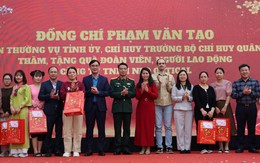 Lãnh đạo tỉnh Bắc Ninh trao quà Tết cho công nhân Công ty TNHH Neo Optical