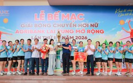 Đội Trường THCS Hoà Long vô địch Giải bóng chuyền hơi nữ Agribank Lai Vung mở rộng lần II
