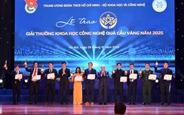 Quả Cầu Vàng 2026: Kết nối tài năng trẻ, đưa khoa học công nghệ vào thực tiễn
