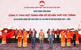 Xổ số kiến thiết Sóc Trăng tích cực tham gia các hoạt động an sinh, công tác từ thiện xã hội