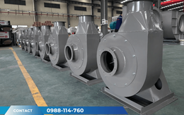 Quạt ly tâm Phú Đạt Vượng ứng dụng cho ngành công nghiệp gỗ đến dệt may