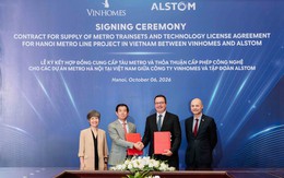 Vingroup và Alstom ký kết hợp tác công nghệ phát triển tuyến đường sắt đô thị Hà Nội thế hệ mới