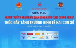 "Ngành Thuế và ngành Hải quan đồng hành cùng doanh nghiệp, thúc đẩy tăng trưởng kinh tế hai con số"