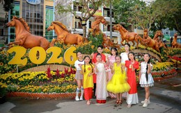 Đường Hoa nghệ thuật TP. Cần Thơ rộn ràng sắc Xuân