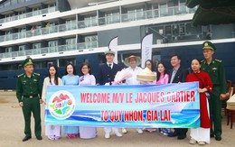 Gia Lai đón tàu du lịch cao cấp Le Jacques Cartier du xuân
