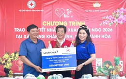 "Can đảm cùng LocknLock": Hành trình chở hơi ấm Tết, lan tỏa niềm tin tới người dân khó khăn